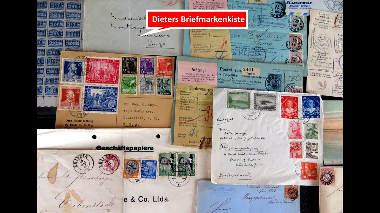 Briefmarken wertvoll? Schatzsuche in Dieters wertvoller Briefmarkenkiste