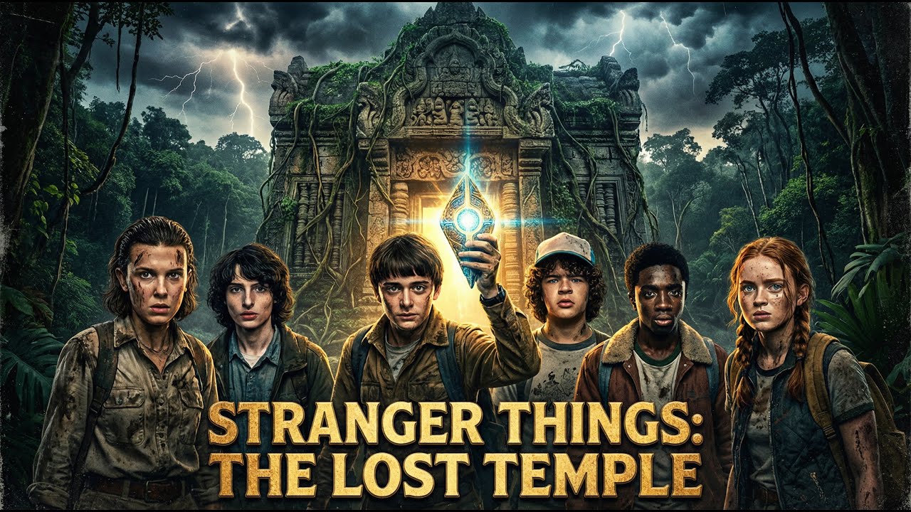 Stranger Things 1930s Indiana Jones AI Film