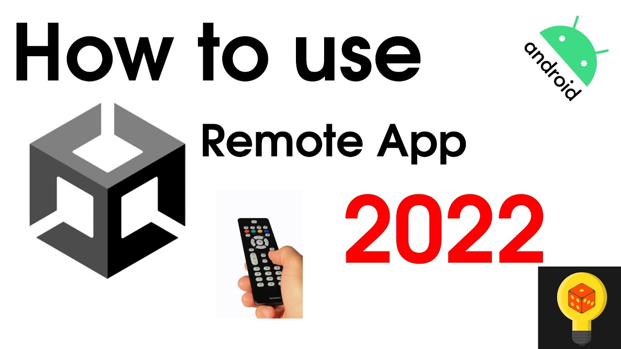 How to use UNITY REMOTE APP - Tutorial | Random Ideation Studios