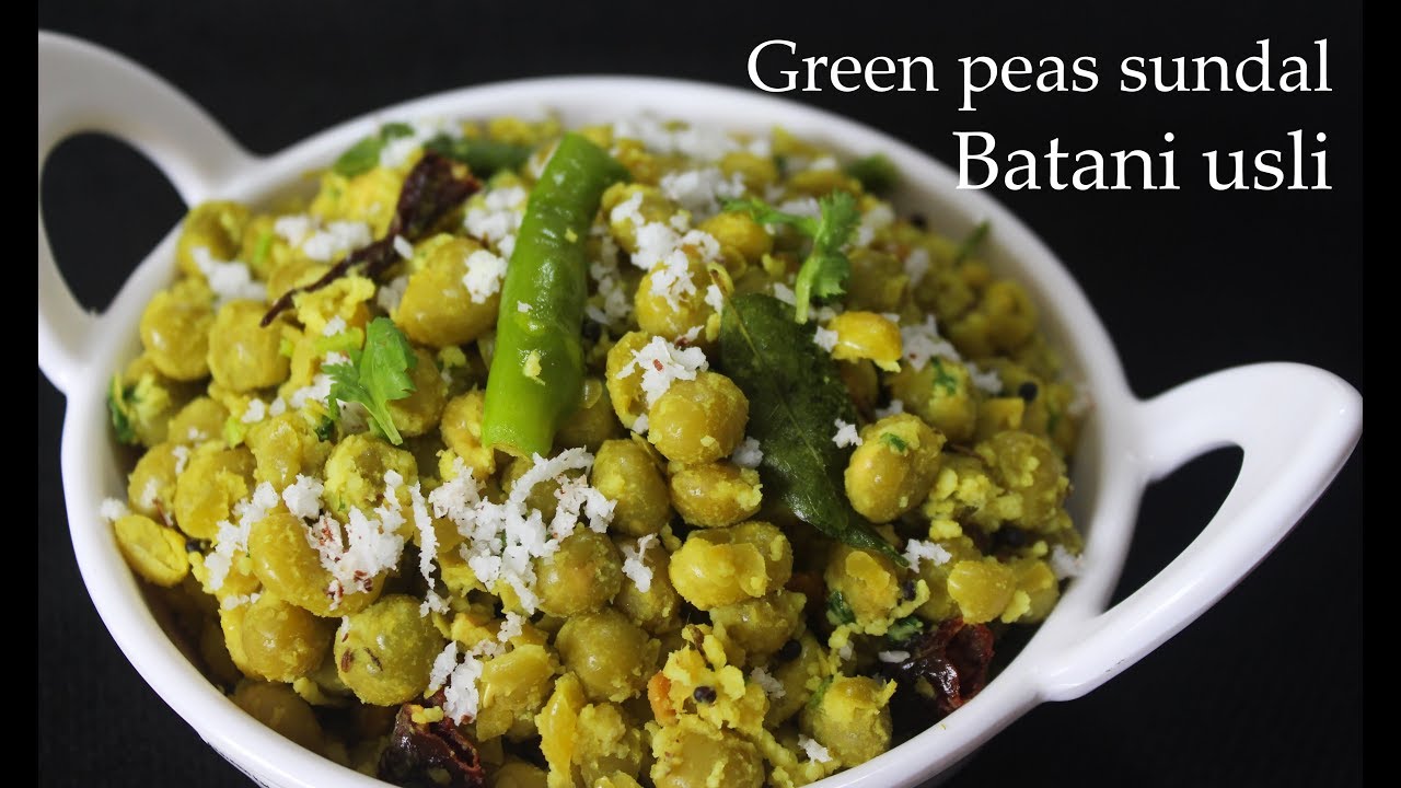 ಬಟಾಣಿ ಉಸ್ಲಿ ಕನ್ನಡದಲ್ಲಿ  | Batani usli recipe Kannada | Green peas sundal | Batani palya or recipes