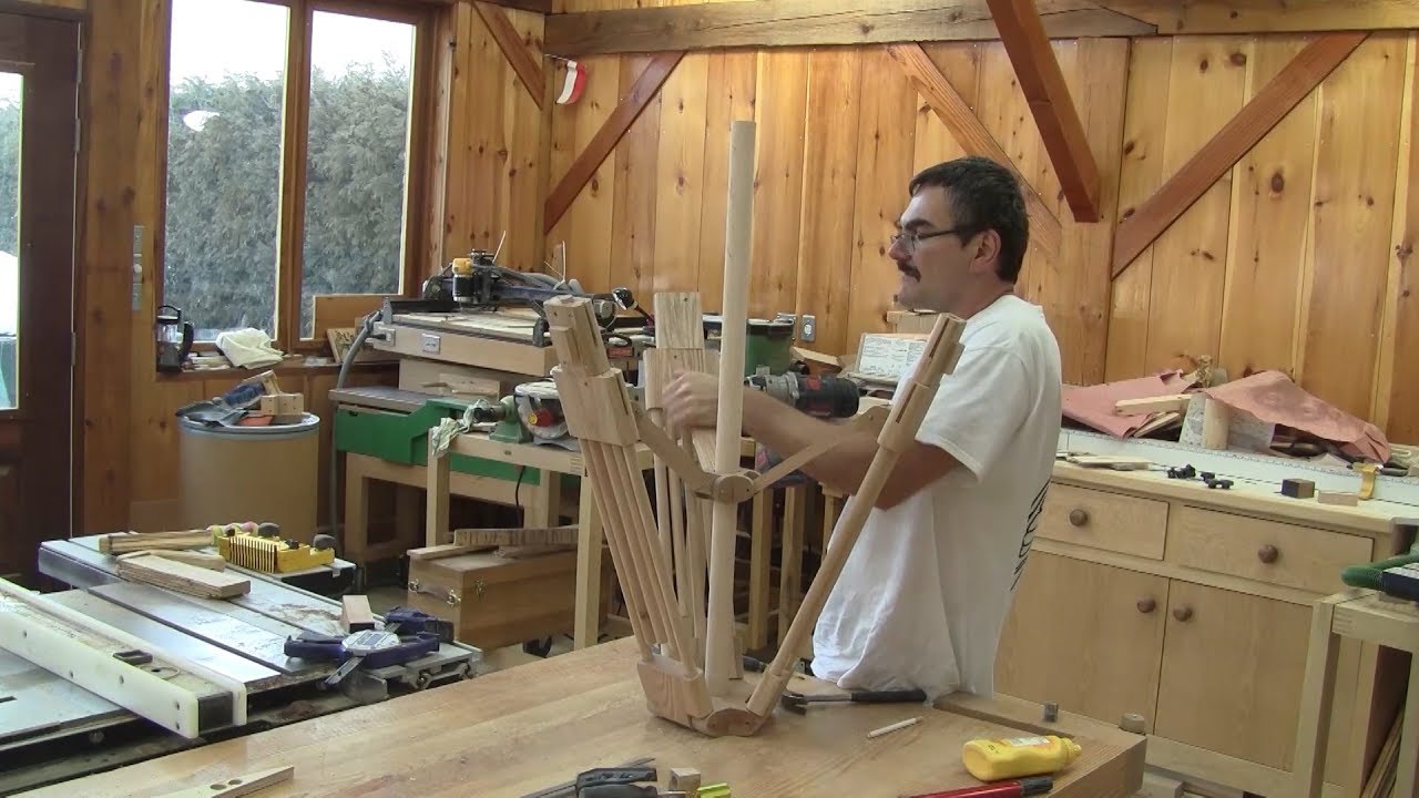 The Woodpecker  Ep 160 - Wooden tripod part 1