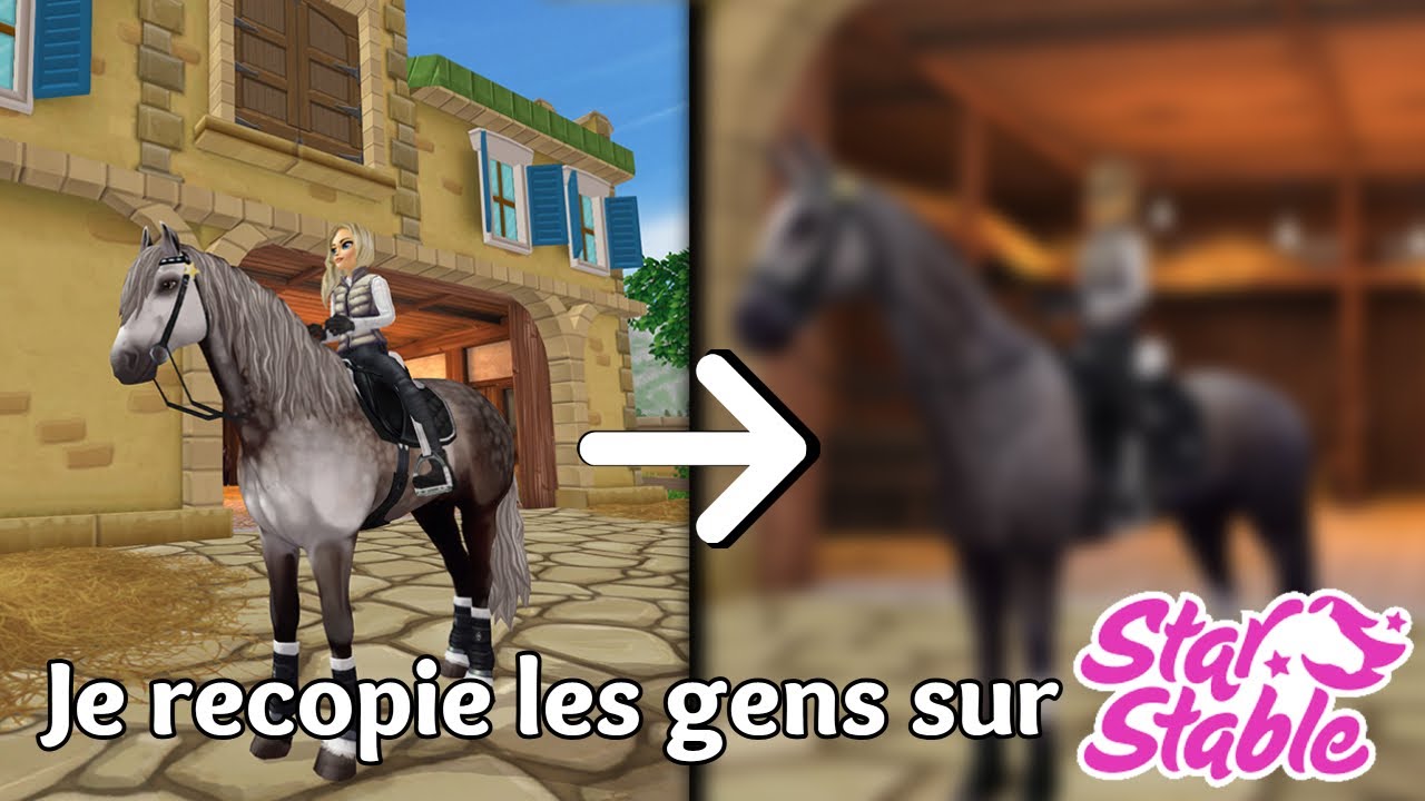 Je recopie les gens sur SSO 😈| Star Stable Online
