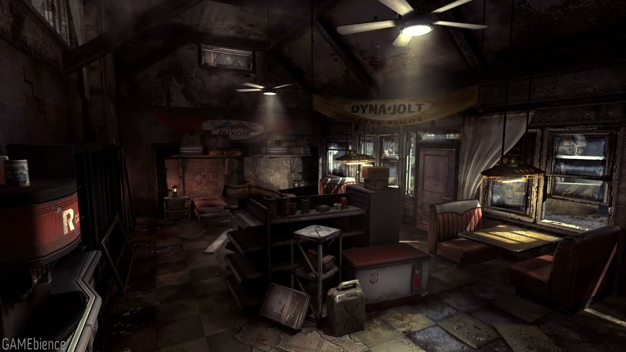 3 Hour - RAGE - Ray's Oasis Diner Ambience