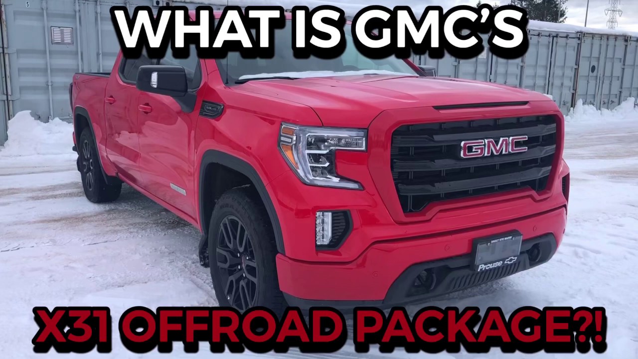 Что такое внедорожный пакет GMC Sierra X31?!