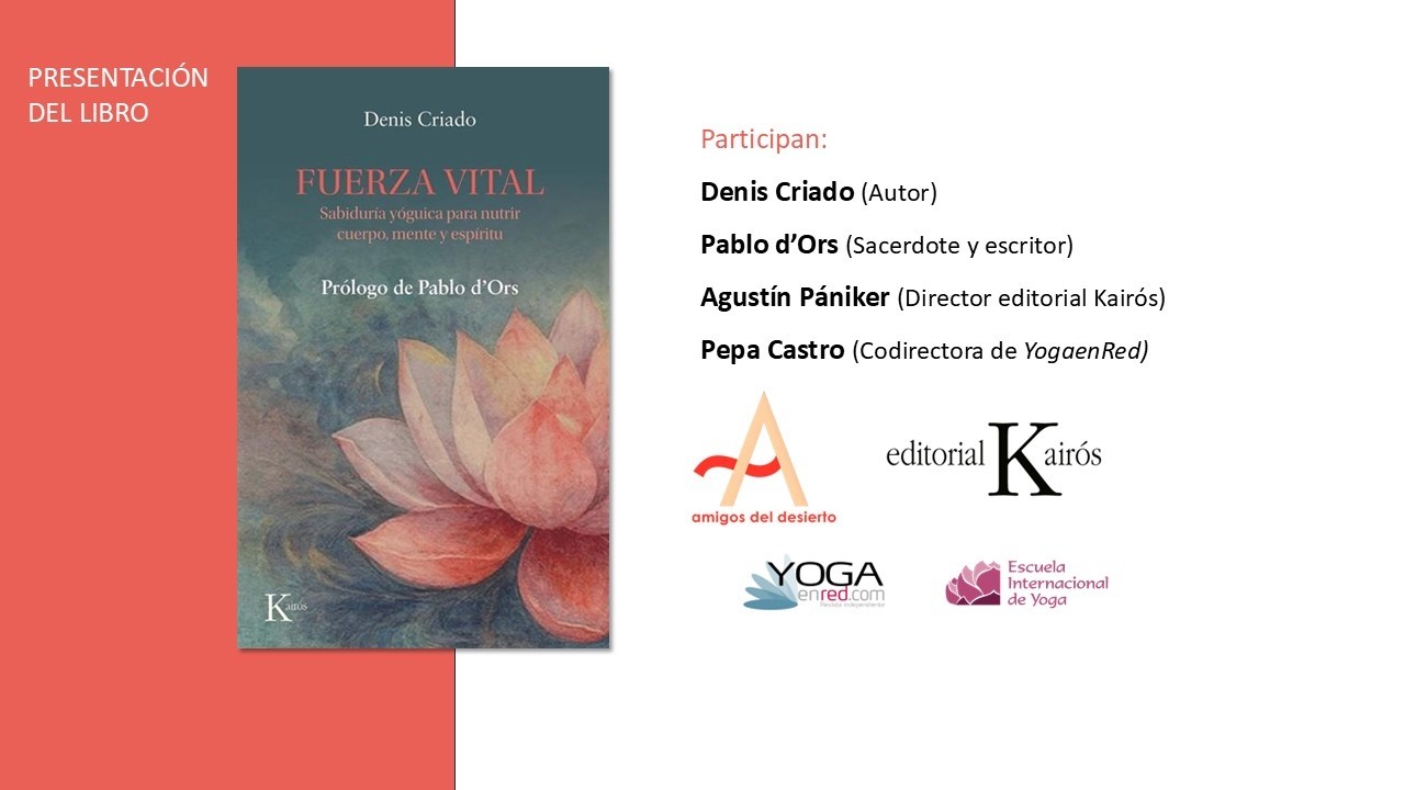 Presentación del libro 'Fuerza Vital' de Denis Criado