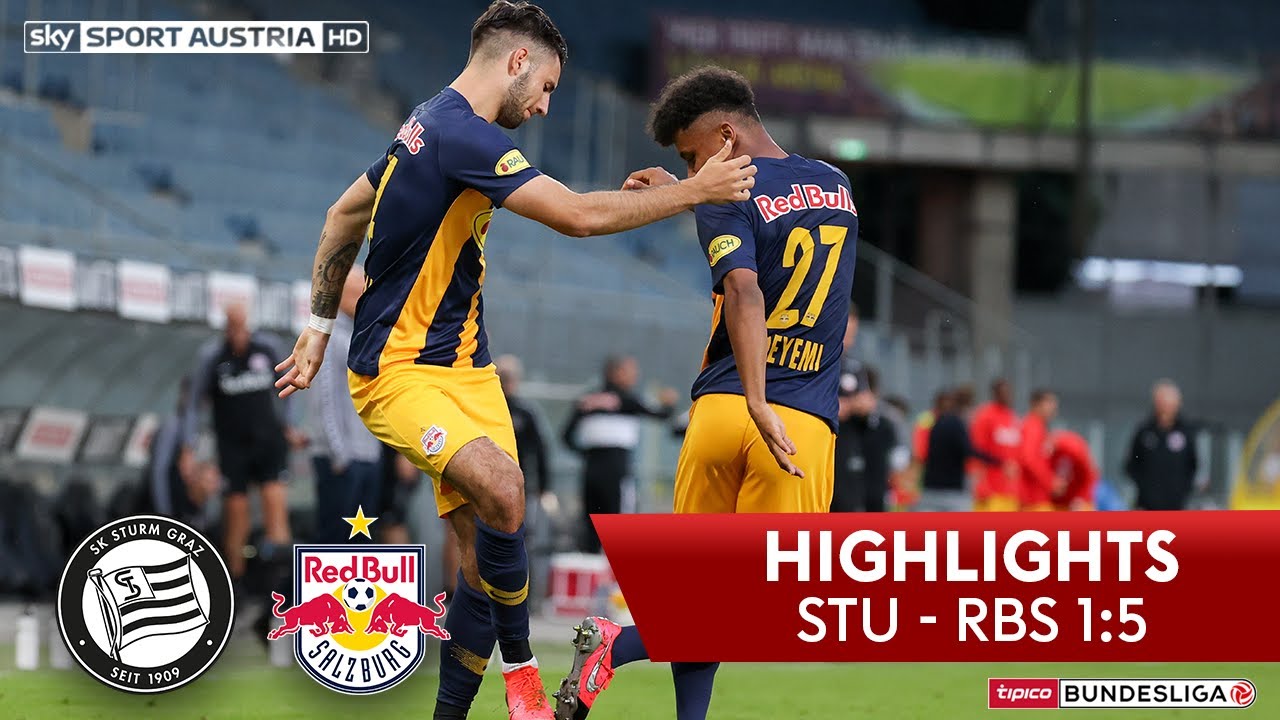 tipico Bundesliga, 25. Runde: SK Sturm Graz - Red Bull Salzburg 1:5