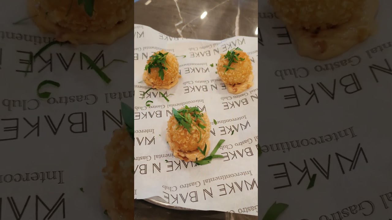 Wake N Bake , Intercontinental Gastro Club by Araz Aknam | Arancini #food #istanbul