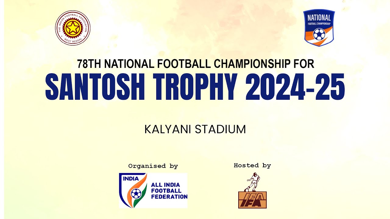 BIHAR vs JHARKHAND | Live | 78th NFC for Santosh Trophy 24-25 | Kalyani Stadium