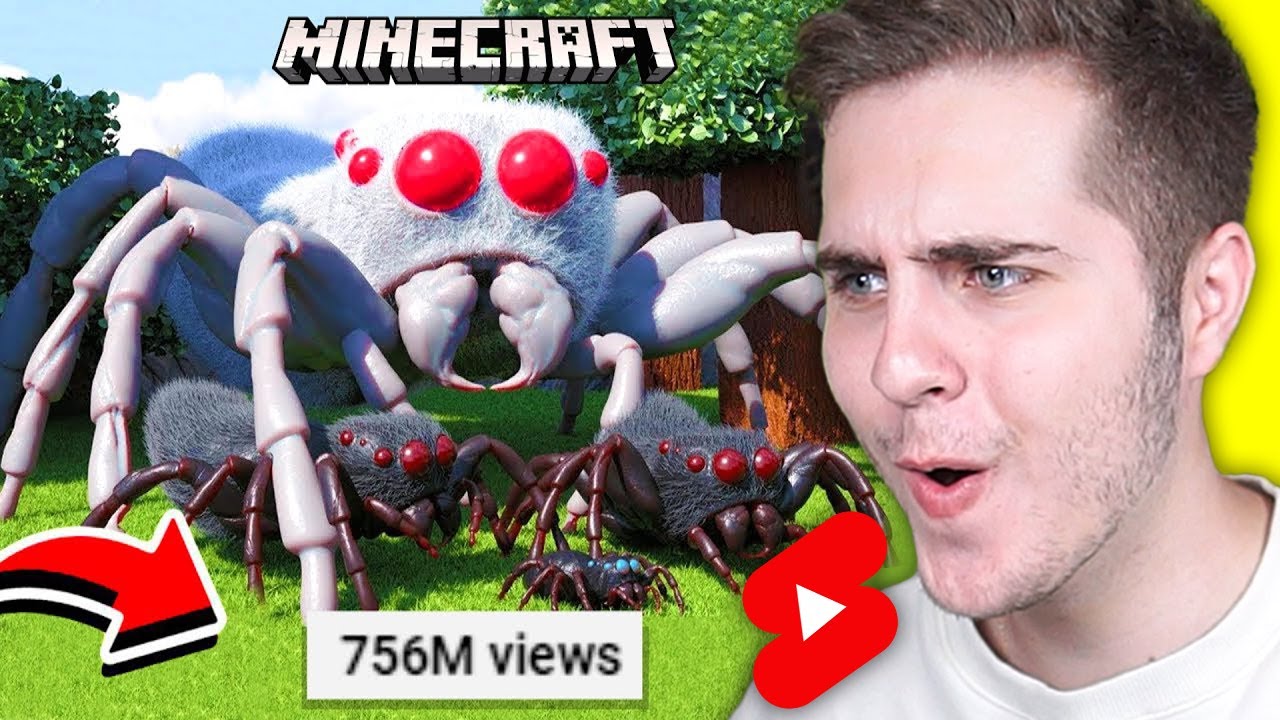 CELE MAI POPULARE SHORT-URI cu MINECRAFT !