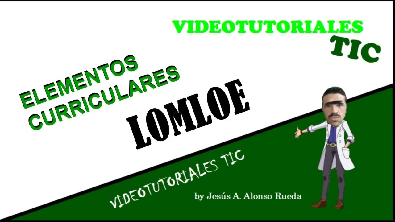 Elementos curriculares LOMLOE