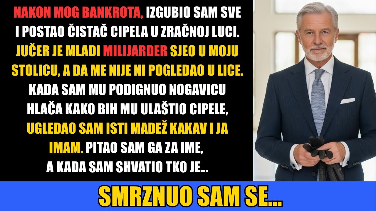 Vidio sam svoj madež na gležnju milijardera. Pitao sam ga za ime i SMRZNUO SE!