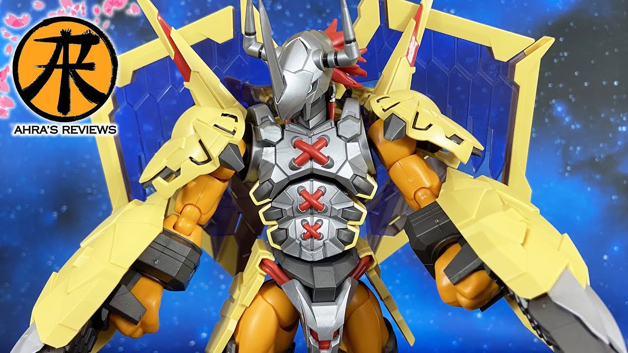 WarGreymon Amplified - Bandai Digimon Figure Rise Model Kit Action Figure Review Recensione