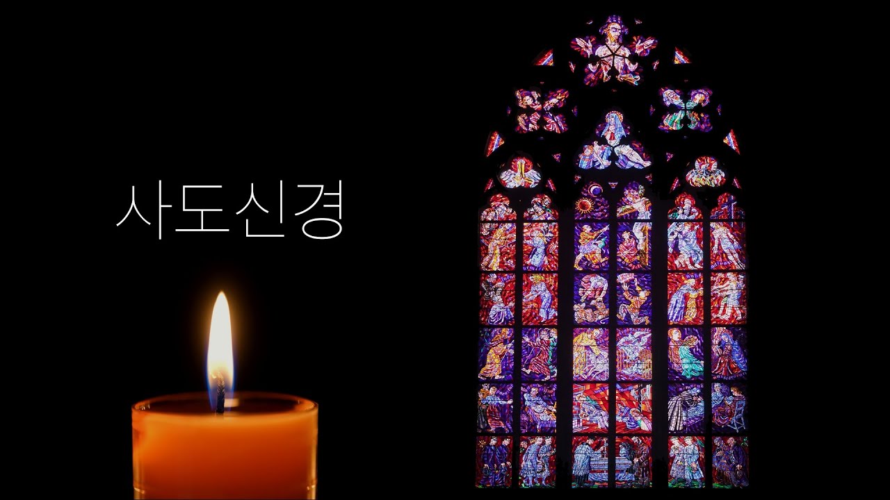 카톨릭 사도신경 1시간 반복 천주교 첫영성체 #사도신경 #천주교