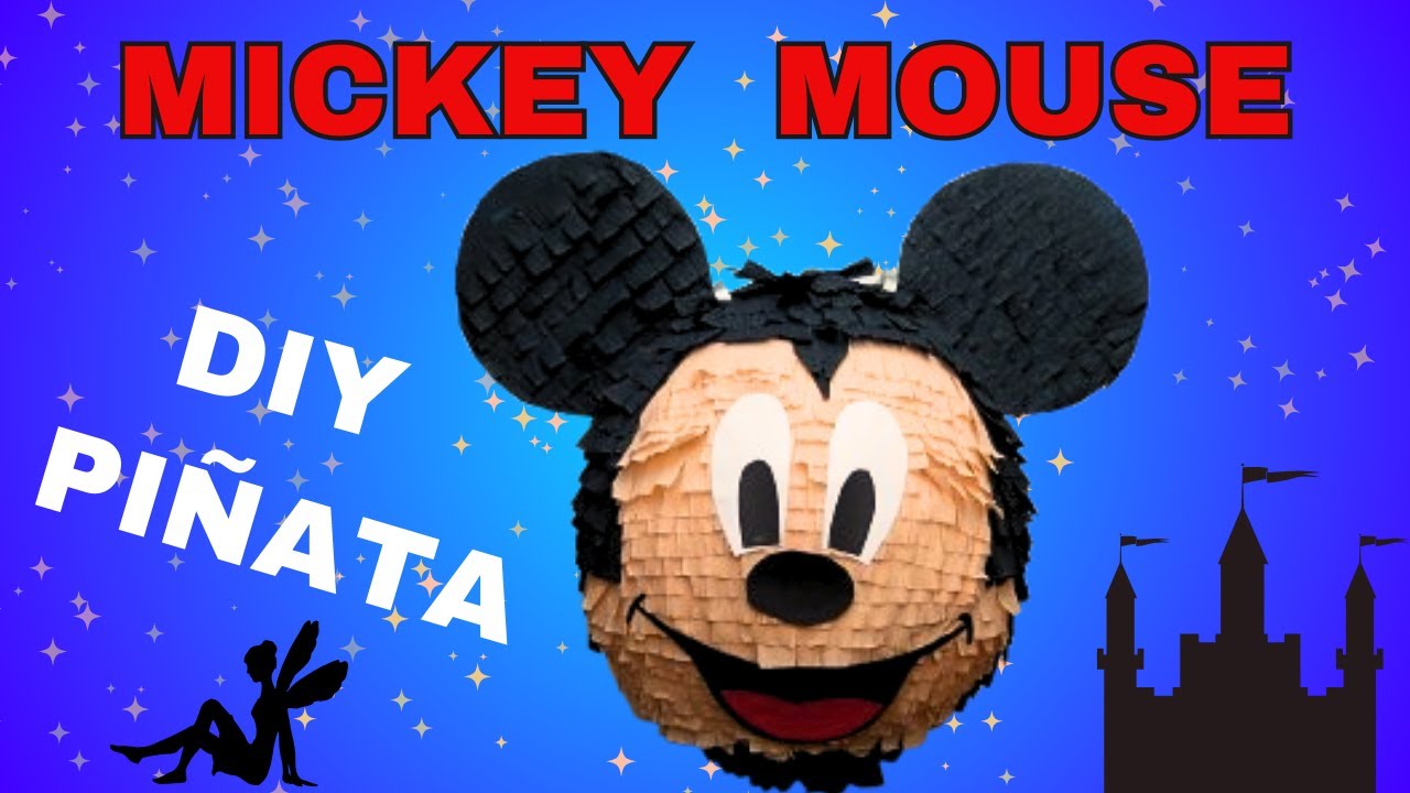 DIY:  Mickey Mouse Piñata Mickey Mouse Clubhouse