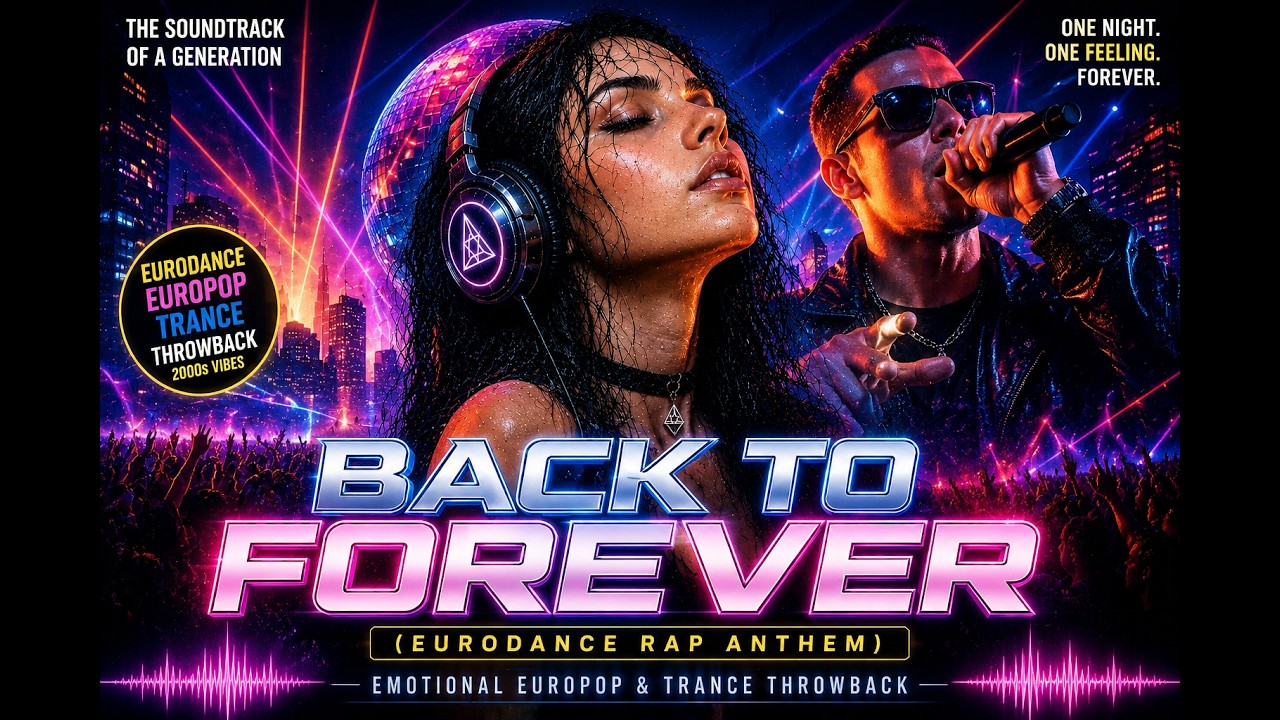 Back to Forever (Eurodance Rap Anthem) | Emotional Europop & Trance Throwback