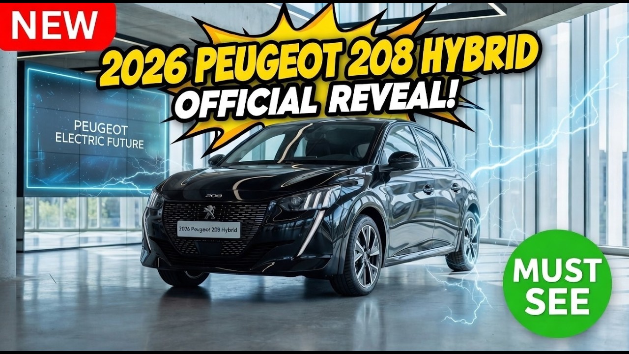 2026 Peugeot 208 Hybrid Review – Stylish, Efficient & Smart Urban Hatchback