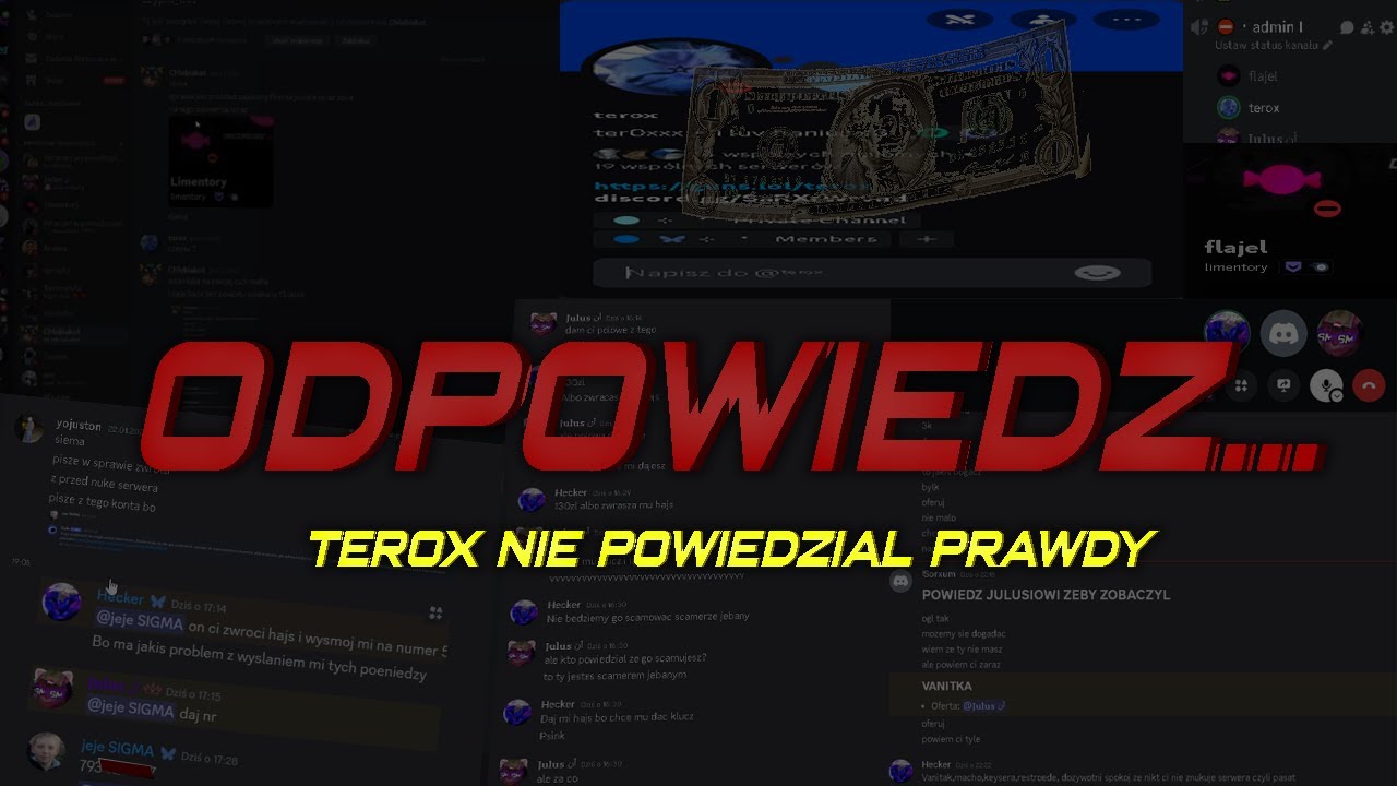 CZY TO PRAWDA CO MOWIL TEROX?