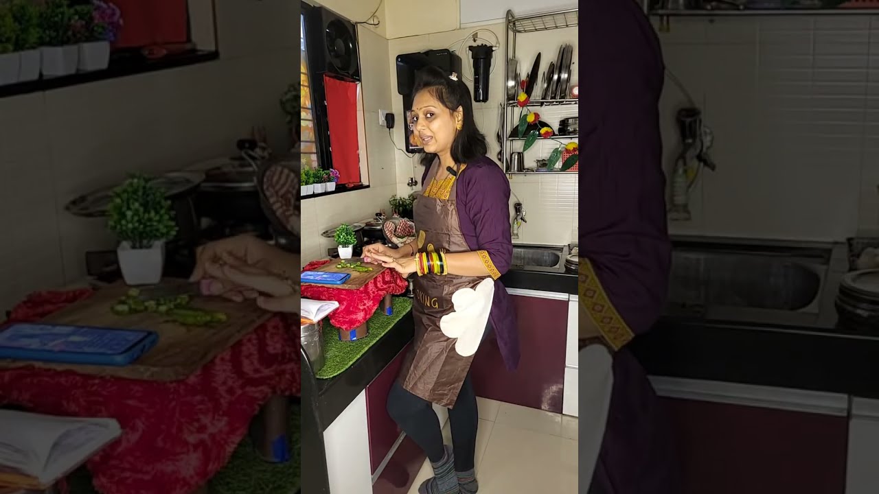 🔴 LIVE: रात्रीचं साधं जेवण! खमंग भेंडीची भाजी, भाकरी आणि कैरीचं गटका 😋