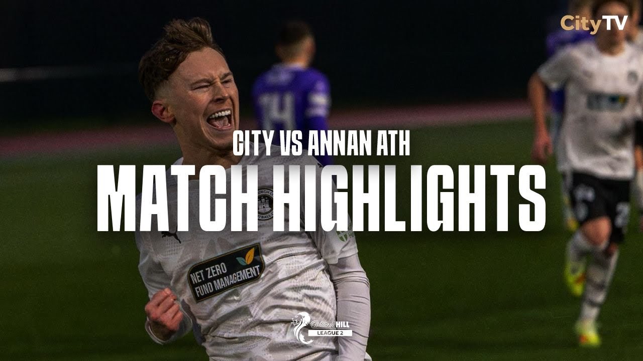 Edinburgh City 2-2 Annan Athletic | Match Highlights | 24/01/2026