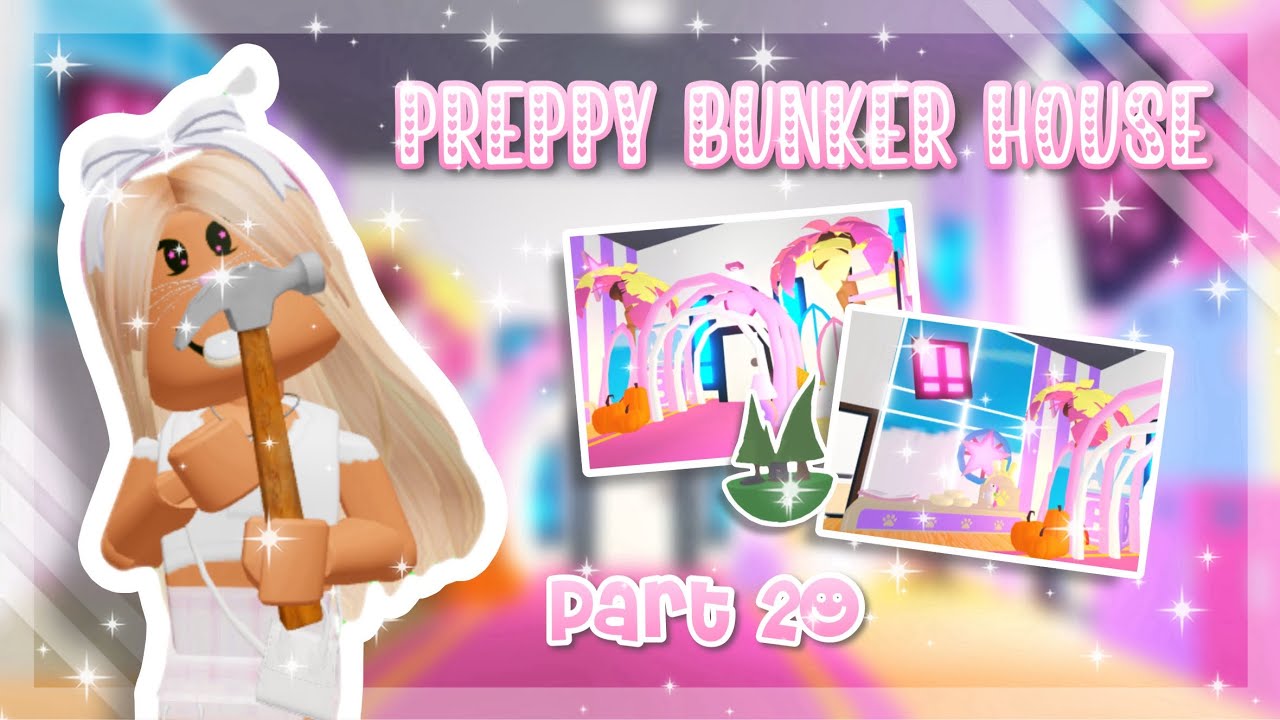 -ˋˏ🧱→ Preppy Adopt me Bunker House Speedbuild (Pt.2 - Grinding Room) / AB1SCH4RMXO