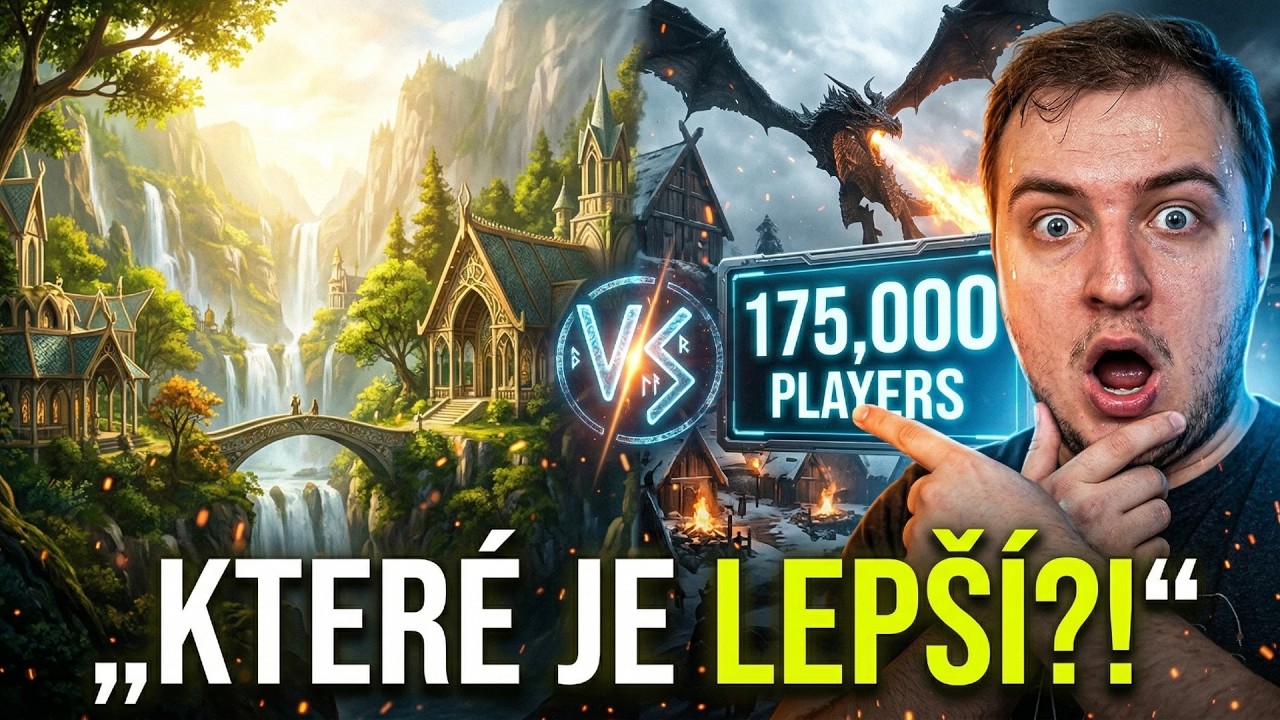 Elder Scrolls Online vs. LOTRO: Kter&eacute; MMO je v roce 2025 lep&scaron;&iacute;?