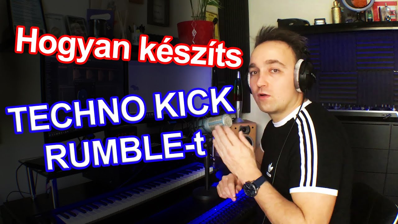 Hogyan k&eacute;sz&iacute;ts Techno Kick Rumble-t, FL Studio 20 (magyar)