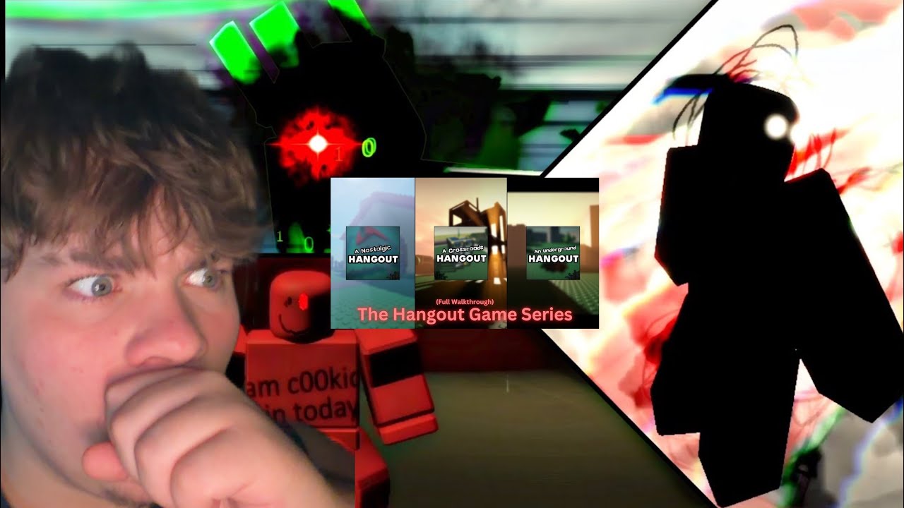 Playing Roblox's 'The Hangout Series' (Best Story Games Ever!)