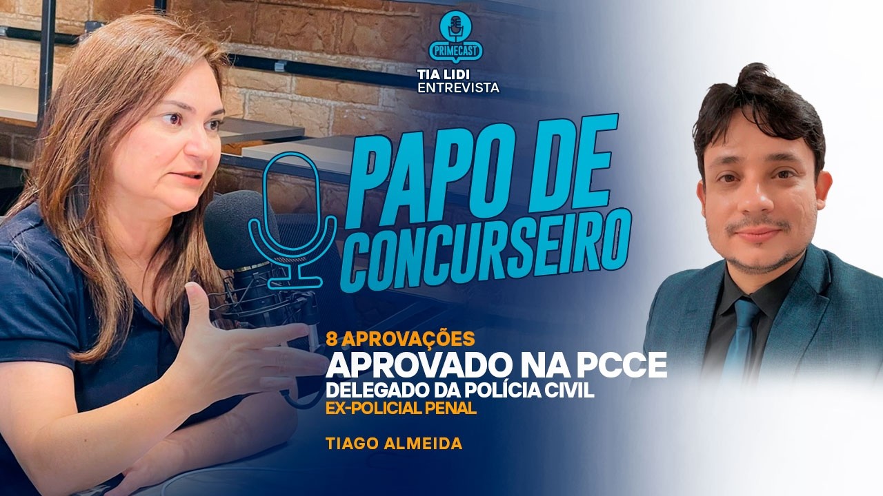 PAPO DE CONCURSEIRO | BATE PAPO COM TIAGO ALMEIDA #75