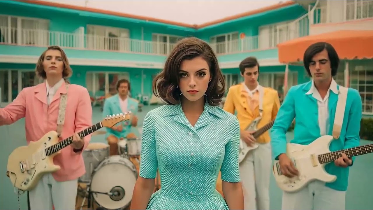 60s Pop Rock Vibes – A Whimsical Retro Experience