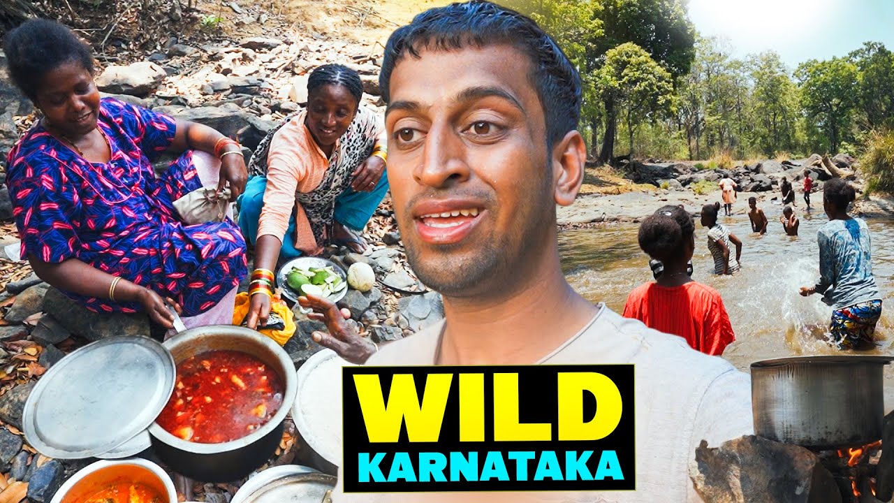 *Unseen KARNATAKA* I went to a JUNGLE Party with the SIDDIS of YELLAPUR