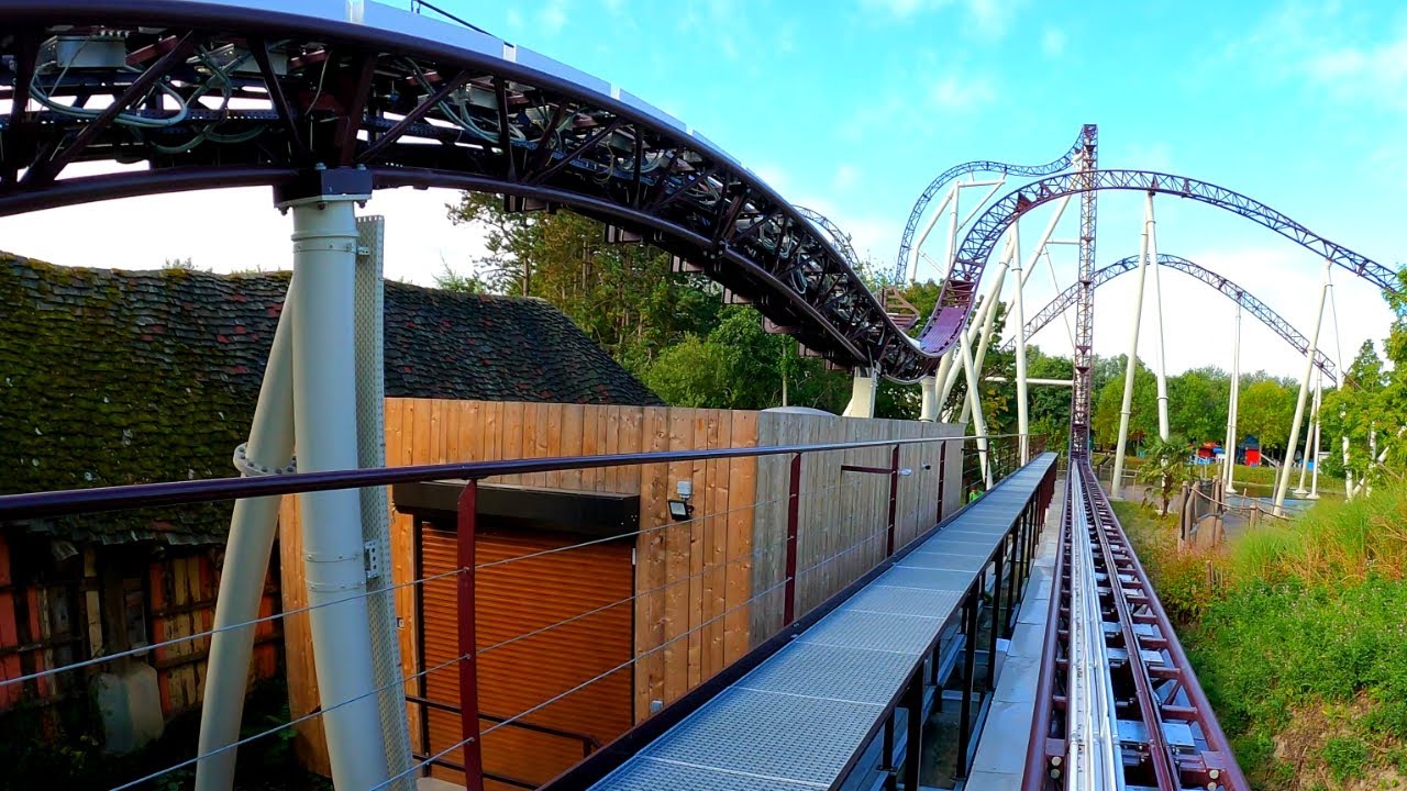 Ride to Happiness 4K Front Seat POV - Plopsaland De Panne