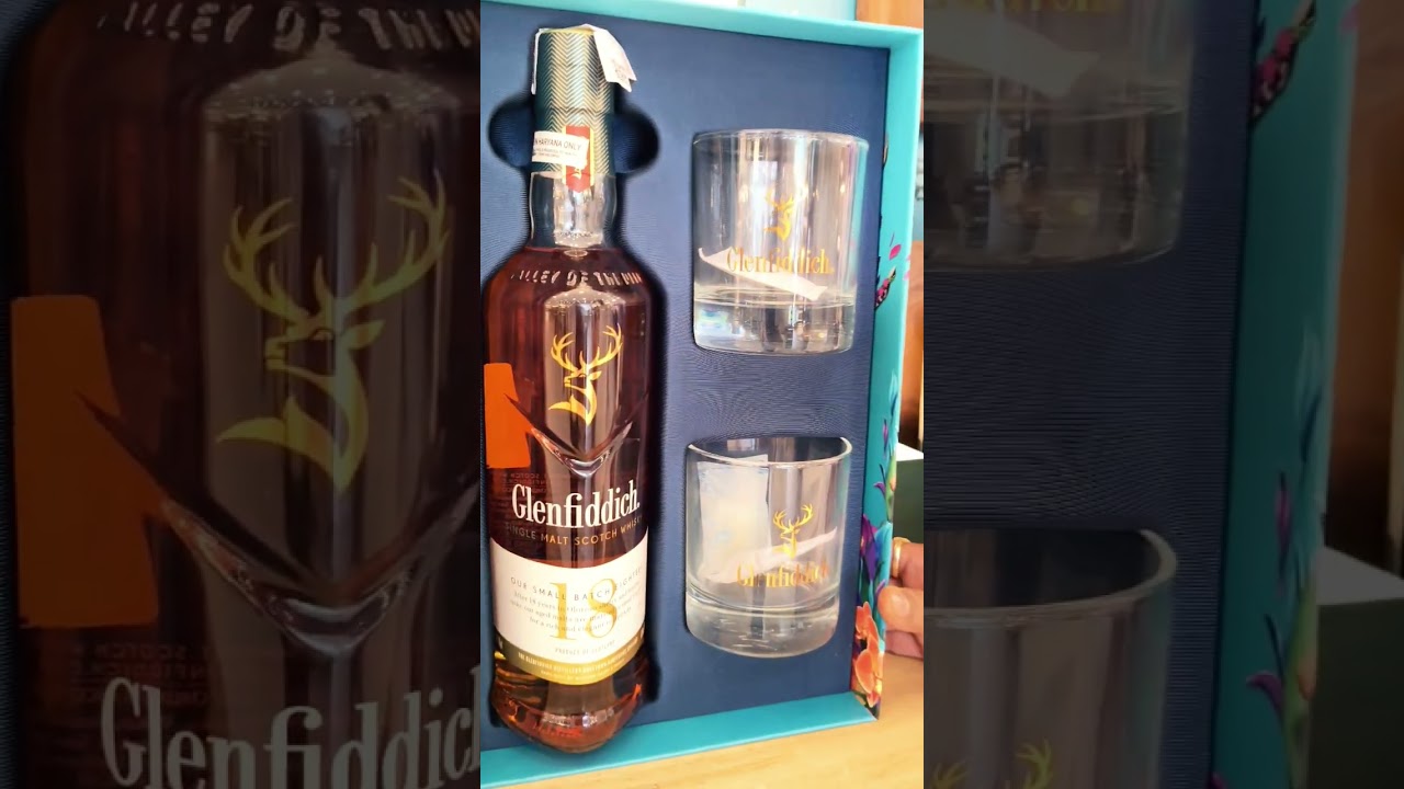 Glenfiddich 18 yr Single malt whisky 🥃🥃😍#video