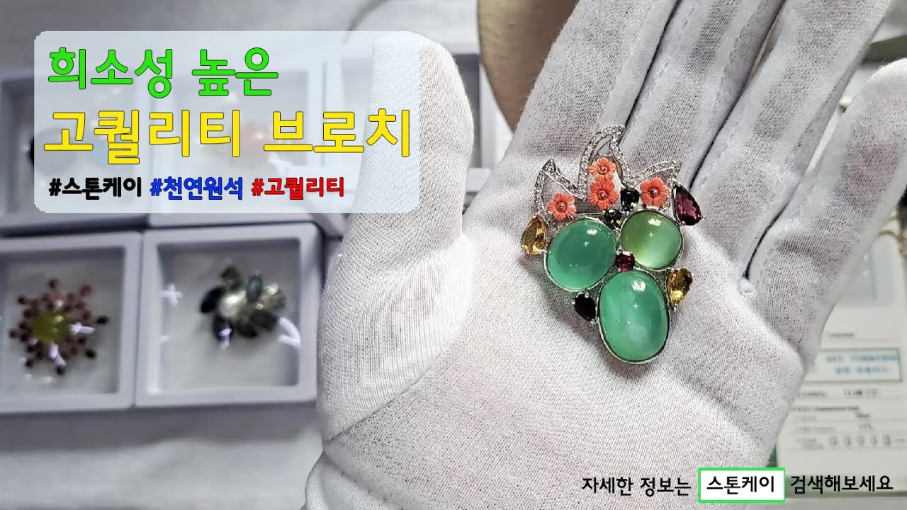 더 구할 수 없는 한정판 고퀄리티 브로치 7종
