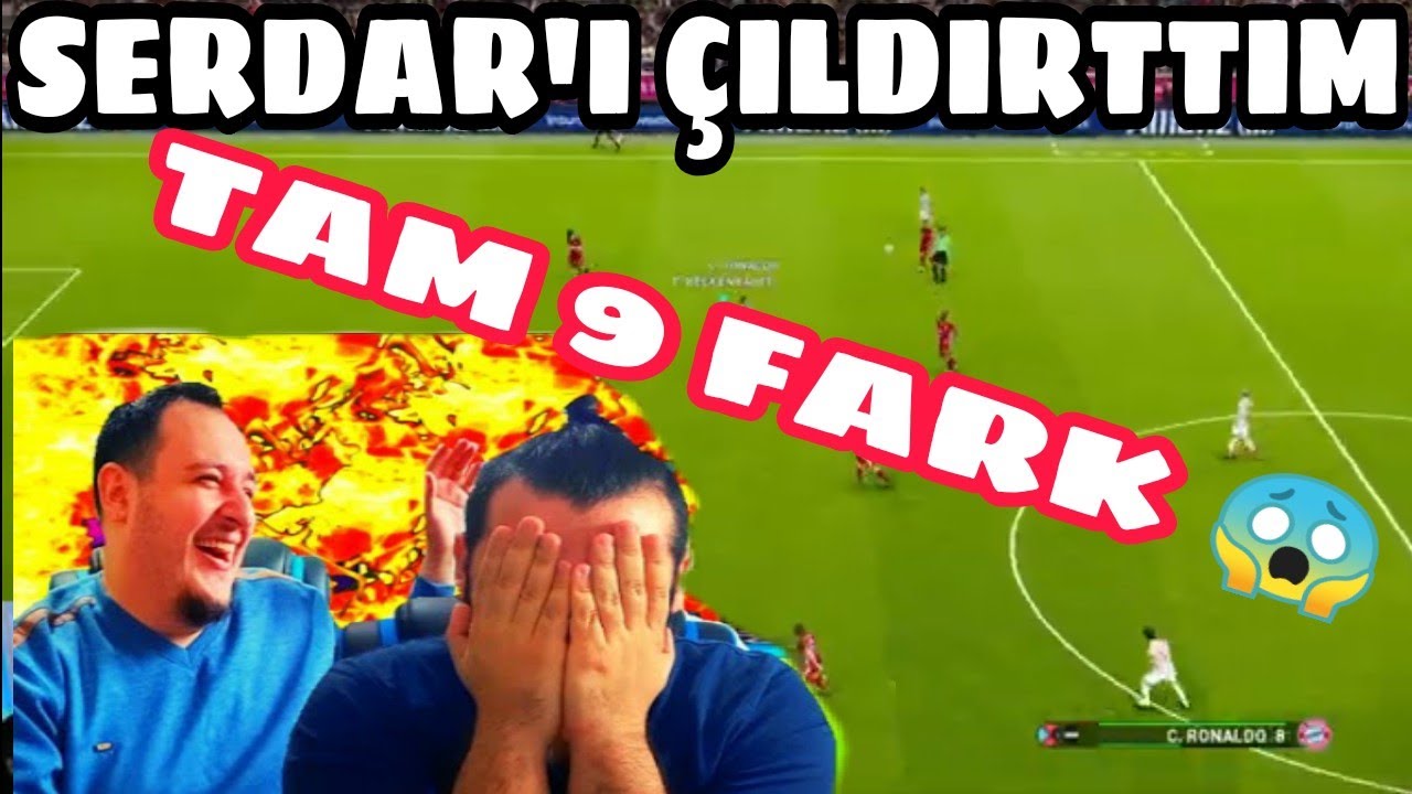 CEZA SAHASI DIŞINDAN ATILAN GOLLER ÜÇ GOL SAYILIR !!! SERDAR'I ÇILDIRTTIM.