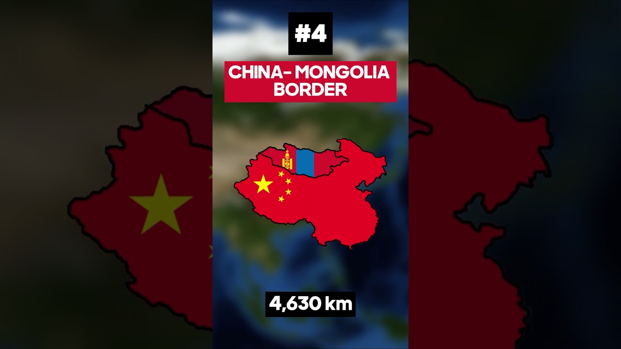 Longest Borders In The World🌍
