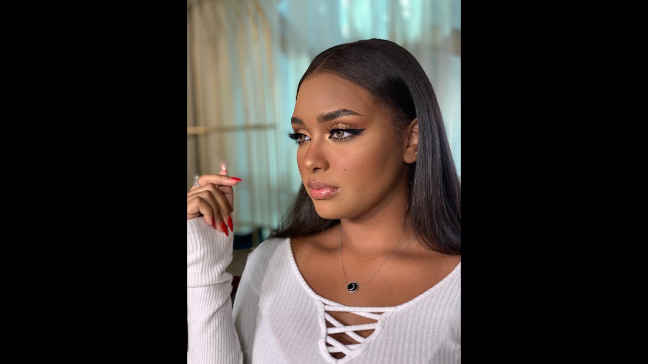 MAKEUP TUTORIAL  مكياج ناعم وبارز بخطوات سهله جدااا، حتلاقو الادوات بصندوق الوصف🥰