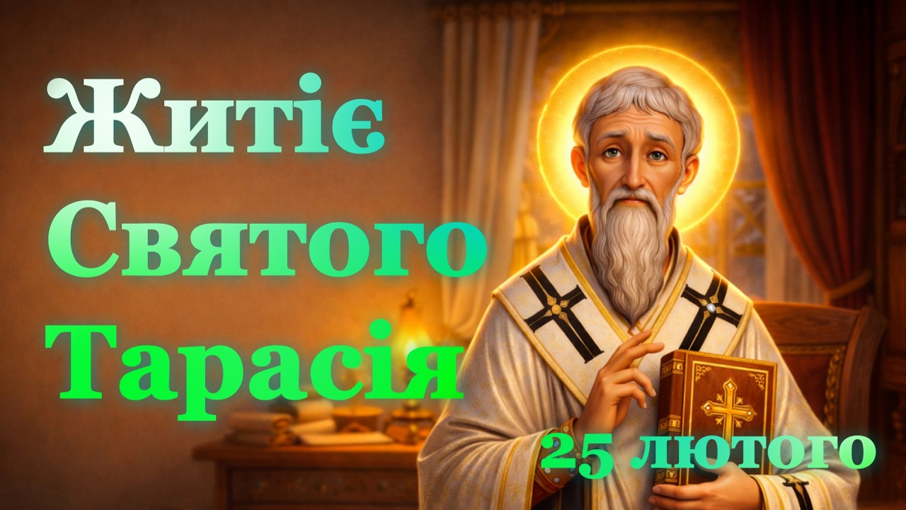 Житія святого Тарасія I Мультфільм українською