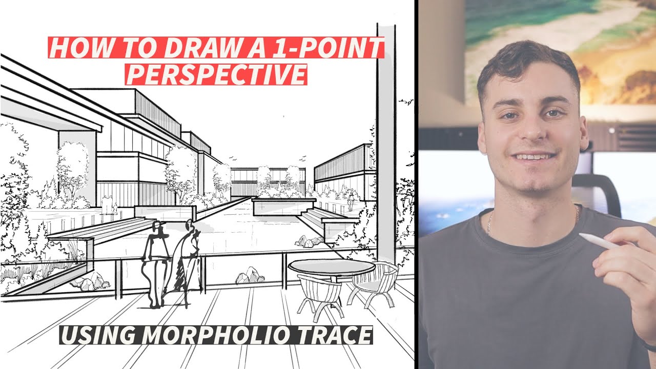Как нарисовать одноточечную перспективу с помощью Morpholio Trace