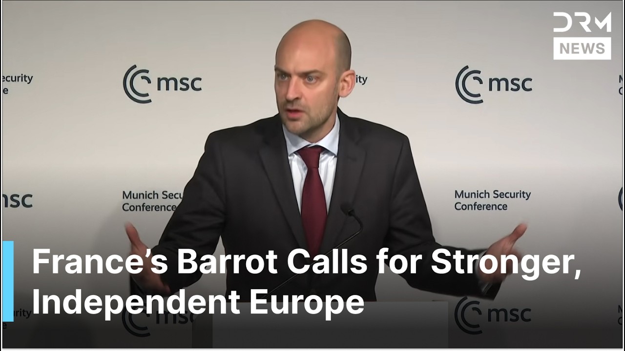 “We Will Deliver a Strong and Independent Europe,” French FM Barrot on Europe, UN, China | AC1G