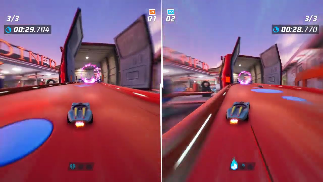Hot Wheels Unleashed 2 Split Screen Race (Showdown 2)