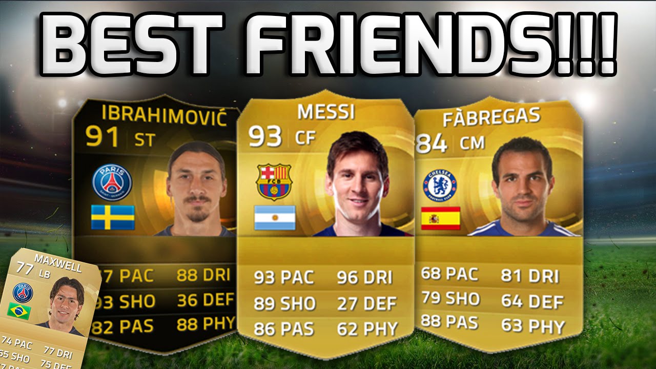 FIFA 15 - BEST FRIENDS!!! - A Team Of Best Friends In Football!