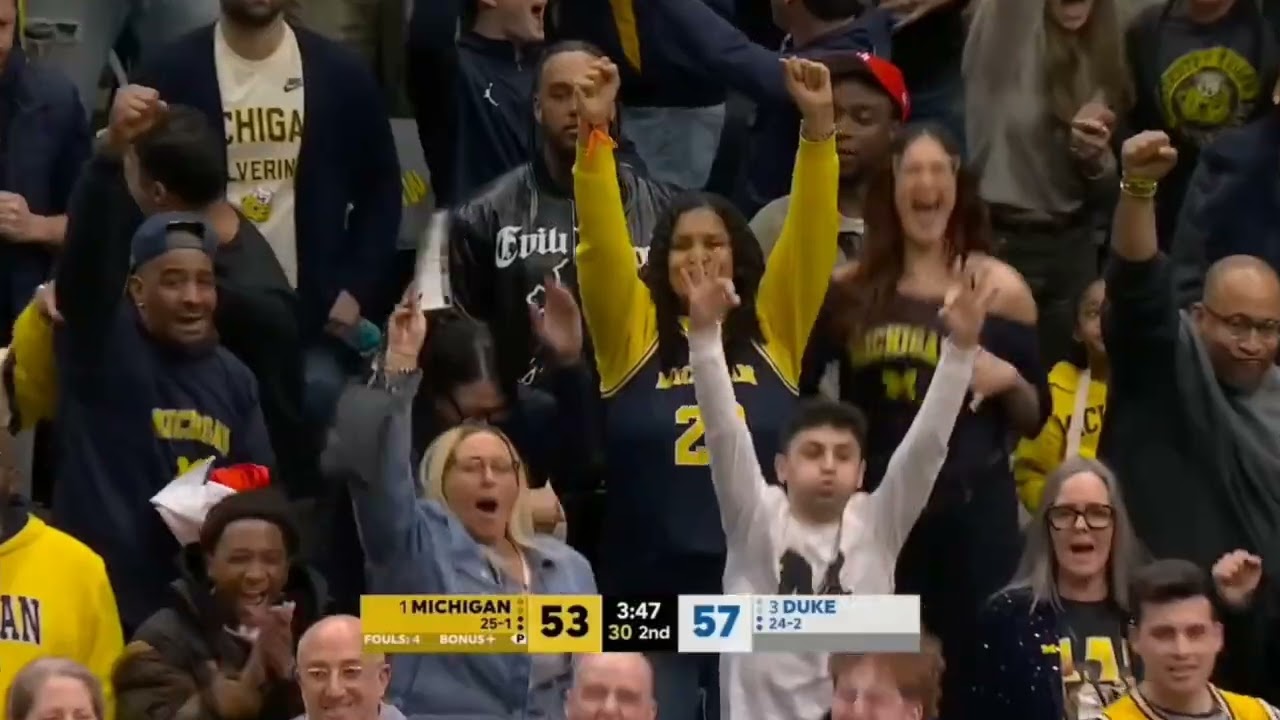 ADAY MARA BRILLA CON MICHIGAN A LAS PUERTAS DEL MADNESS (HIGHLIGHTS FINAL NCAA REGULAR SEASON) 🔝🏀