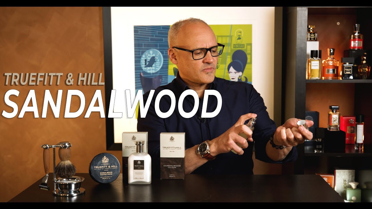 LUXURY GROOMING FOR MEN - TRUEFITT & HILL - SANDALWOOD COLOGNE