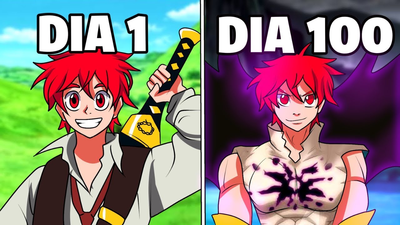 Sobrevivi 100 Dias no Minecraft Nanatsu no Taizai! - O FILME