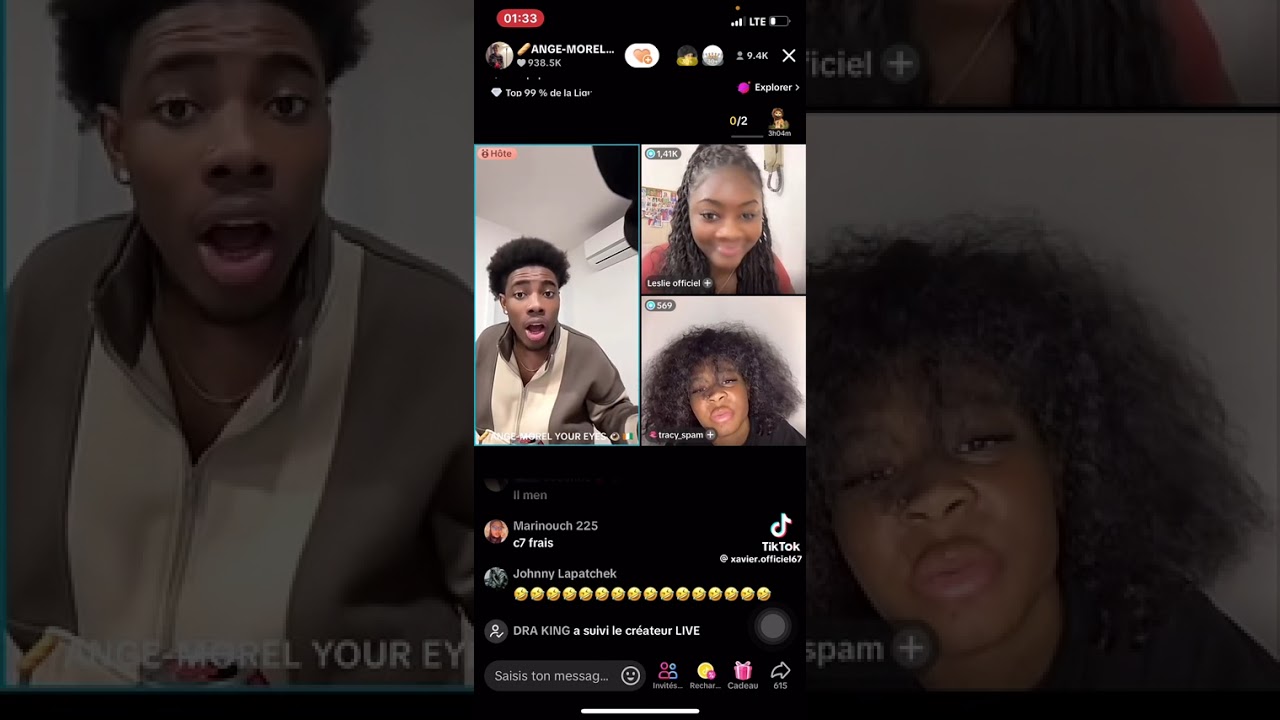 Ange morel et tracy 🥰🥰🥰🥰 loïs ariel 