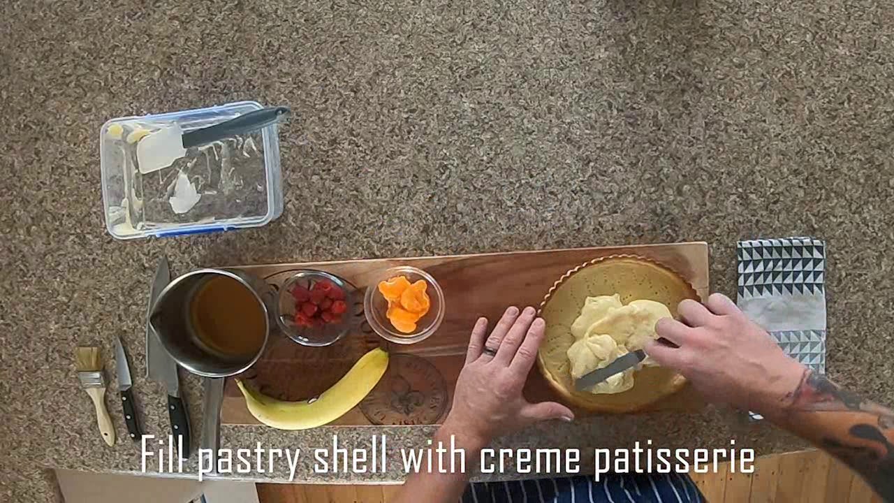 Pastry   Fruit flan