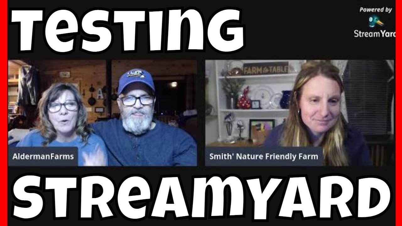 Mississippi Winter Apocalypse | StreamYard Chat | Smith's Nature Friendly Farm LIVE | AldermanFarms
