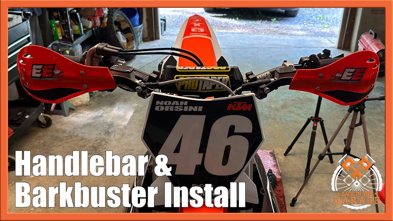 Установка руля и Barkbuster | KTM 250 XCF 2024 | Возвращение в гараж