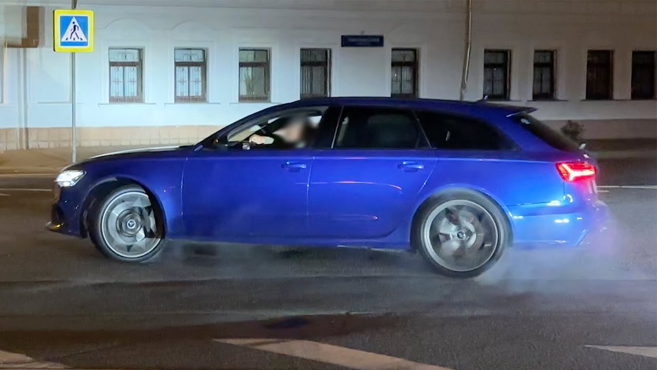 АУДИ RS6 ДАЛА ПРИКУРИТЬ BMW И МЕРСУ! НИКТО НЕ ОЖИДАЛ!
