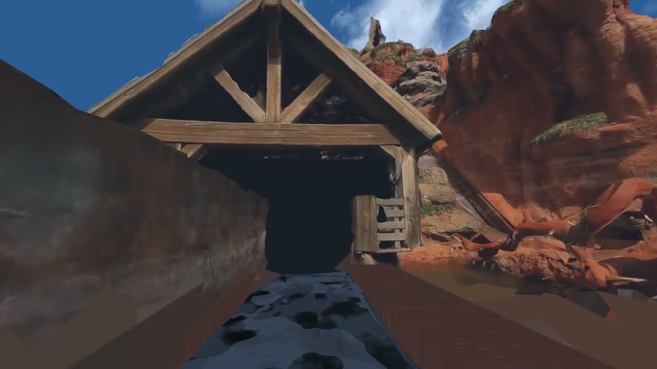 Disney Ride - Splash Mountain in VR
